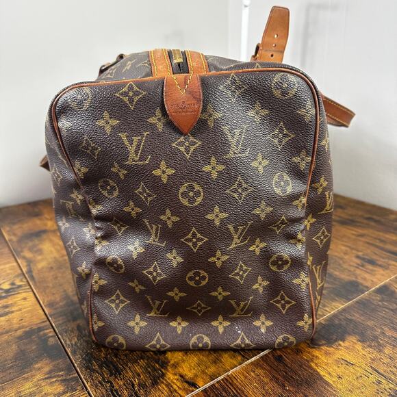 Louis Vuitton Vintage Monogram Sac Souple 45 Duffle Bag Boston Travel - Picture 8 of 16